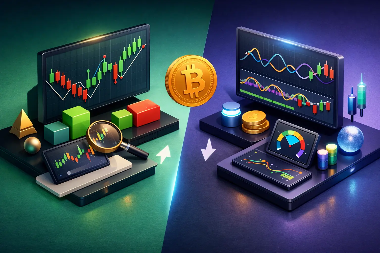 SMC vs Indicator Trading for Crypto Traders