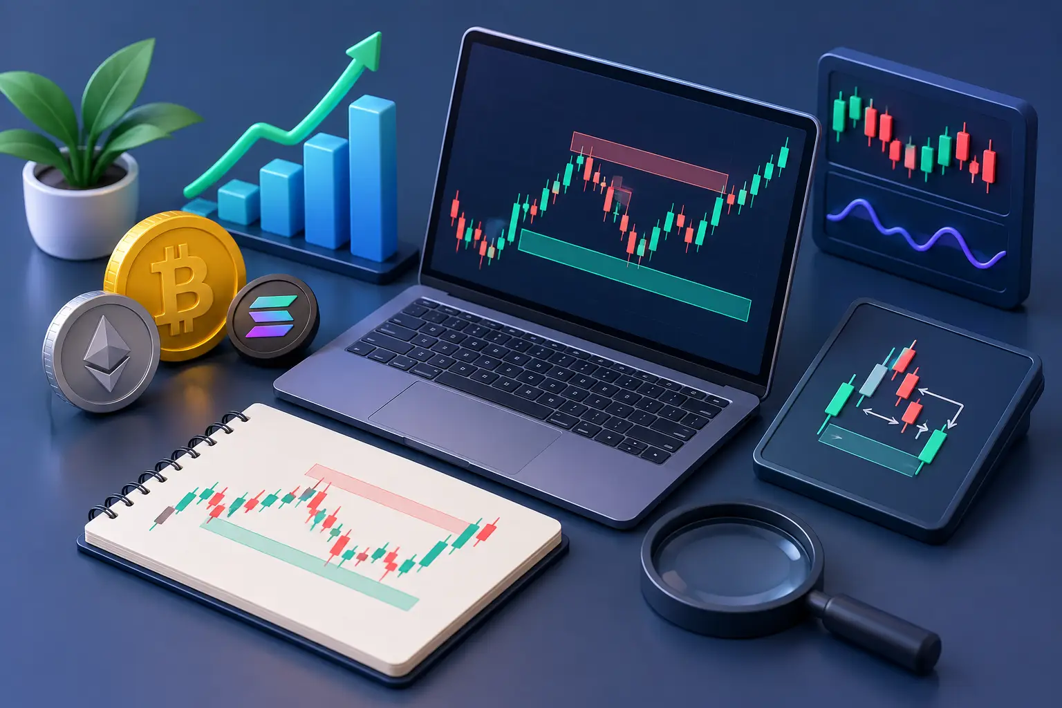 A Crypto Backtesting Example for SMC Traders