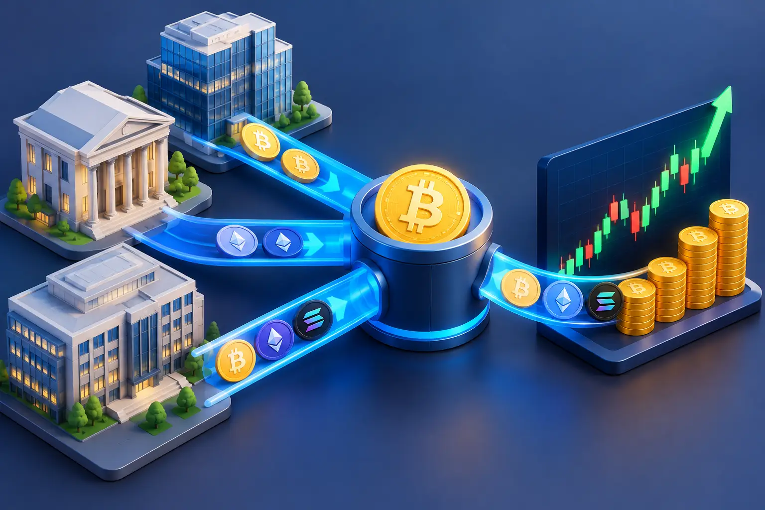 How Institutional Crypto Flows Move Price