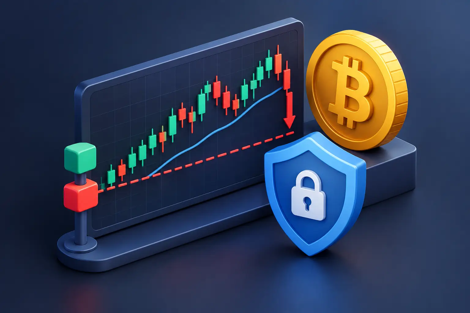 Stop Loss Placement for Crypto Trade Execution